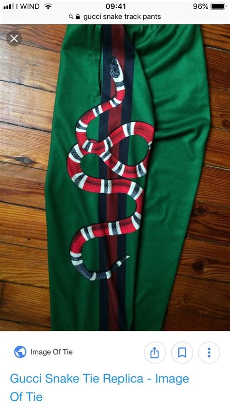 gucci snake track pants replica